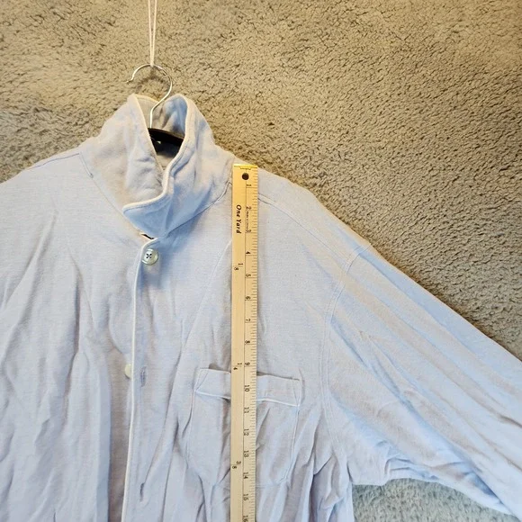Polo Ralph Lauren Shirt Mens XL Light Blue Cotton Pockets‎ Long Sleeve Button Up - Picture 3 of 11